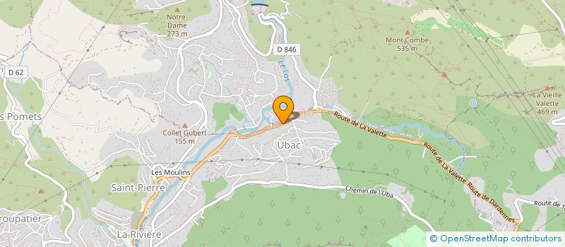 localisation de l'entreprise MONSIEUR MILO CASSANI  LE REVEST-LES-EAUX