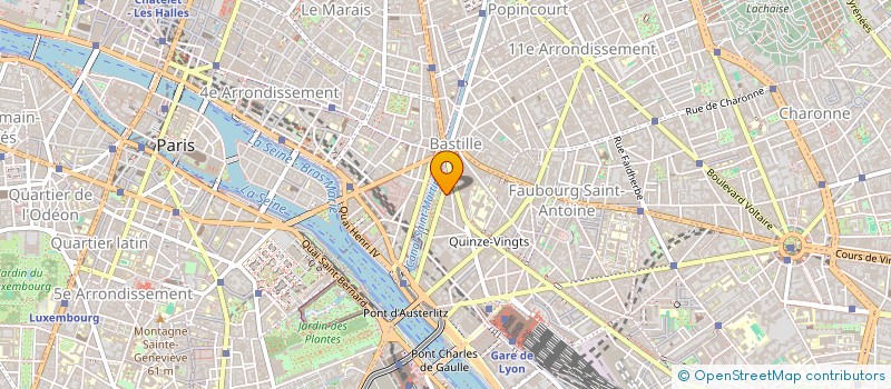 localisation de l'entreprise MONSIEUR MILO CILLONI  PARIS