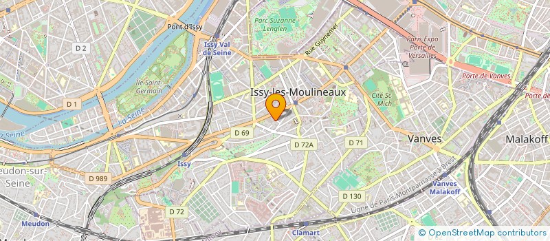 localisation de l'entreprise MONSIEUR MILO DELOT à ISSY-LES-MOULINEAUX