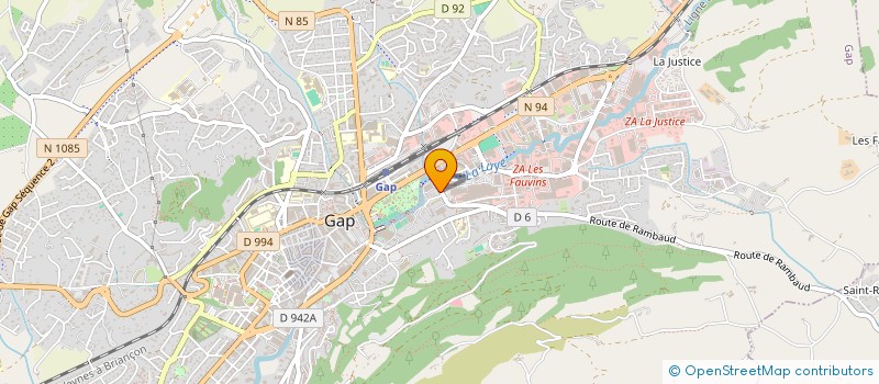 localisation de l'entreprise MONSIEUR MILO GOOSSENS  GAP