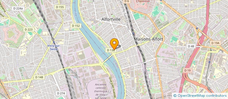 localisation de l'entreprise MONSIEUR MILO ROUSSEAU  ALFORTVILLE