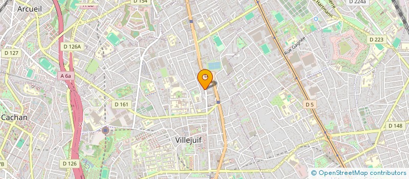 localisation de l'entreprise MONSIEUR MILOCH MILOVANOVIC  VILLEJUIF