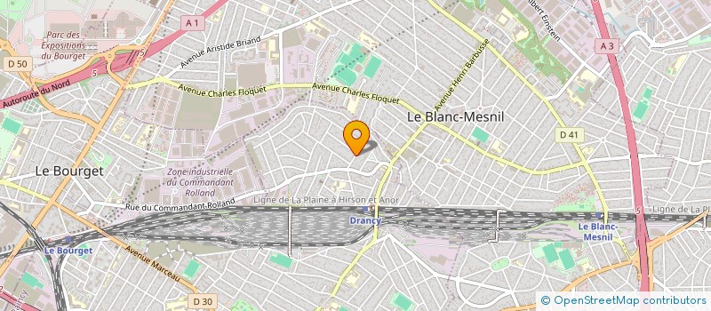 localisation de l'entreprise MONSIEUR MILOS JANKOVIC  DRANCY