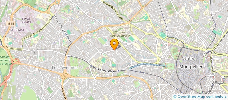 localisation de l'entreprise MONSIEUR MILOS JOCIC à MONTPELLIER