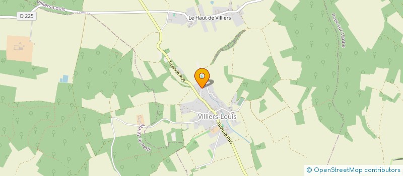 localisation de l'entreprise MONSIEUR MILOS MILADINOVIC  VILLIERS-LOUIS