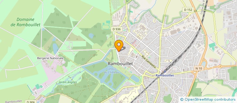 localisation de l'entreprise MONSIEUR MILOS NENADOVIC  RAMBOUILLET