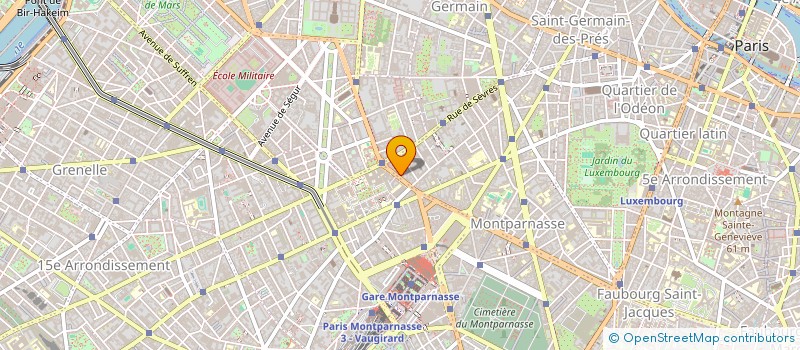 localisation de l'entreprise MONSIEUR MILOS PAVLOVIC  PARIS