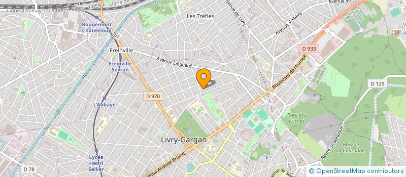 localisation de l'entreprise MONSIEUR MILOS STRAINOVIC à CLICHY-SOUS-BOIS