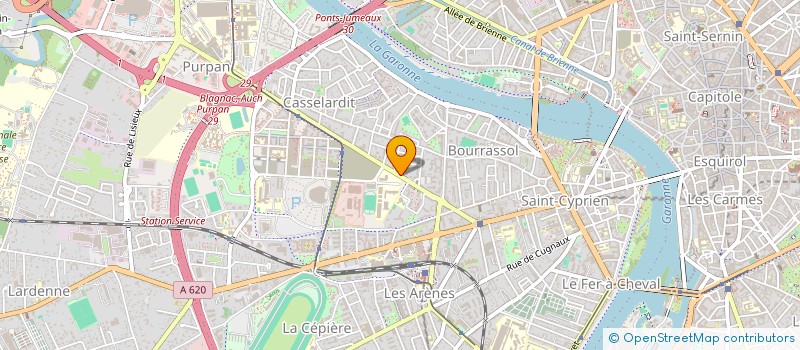 localisation de l'entreprise MONSIEUR MILOSAV DJETIC à TOULOUSE