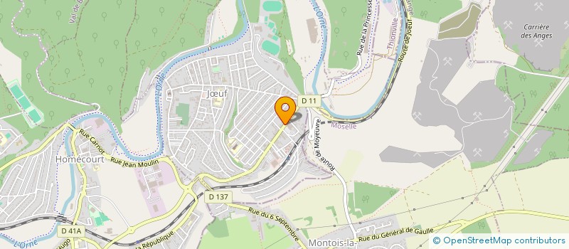 localisation de l'entreprise MONSIEUR MILOUD ABED  JUF