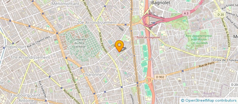 localisation de l'entreprise MONSIEUR MILOUD AJID à PARIS