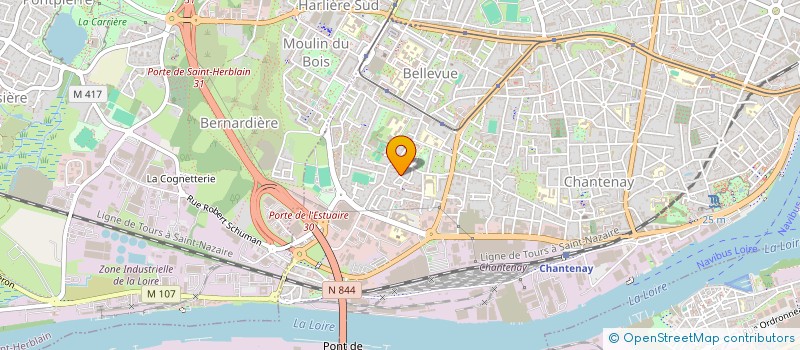 localisation de l'entreprise MONSIEUR MILOUD AMOR  NANTES