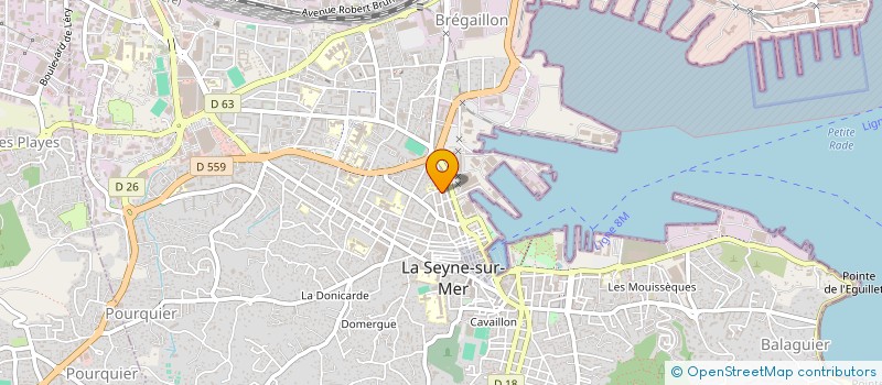 localisation de l'entreprise MONSIEUR MILOUD ARABSI à LA SEYNE-SUR-MER