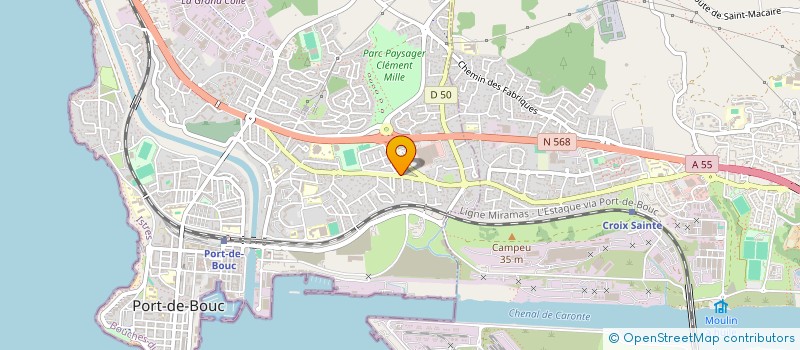 localisation de l'entreprise MONSIEUR MILOUD BELFADEL  PORT-DE-BOUC