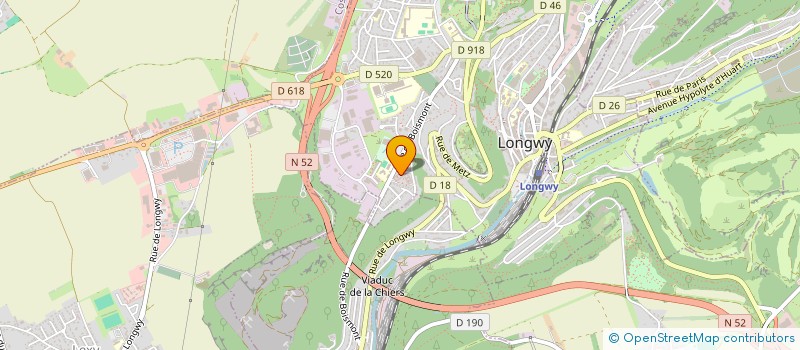 localisation de l'entreprise MONSIEUR MILOUD BELHADAD à LONGWY