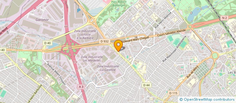 localisation de l'entreprise MONSIEUR MILOUD BEN FARES  AULNAY-SOUS-BOIS