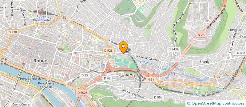 localisation de l'entreprise MONSIEUR MILOUD BENDJEDDOU à ROUEN