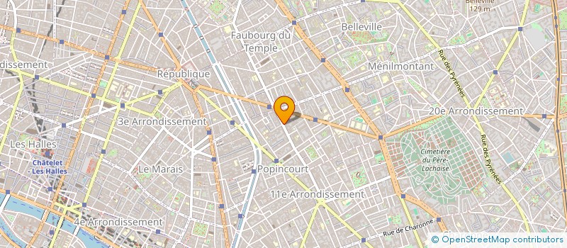 localisation de l'entreprise MONSIEUR MILOUD BESSEDJERARI  PARIS