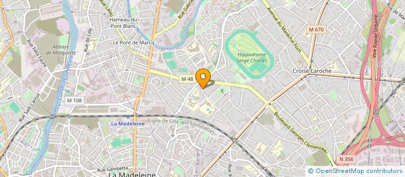 localisation de l'entreprise MONSIEUR MILOUD BOUCHENAFA à MARCQ-EN-BARŒUL