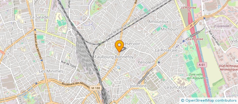 localisation de l'entreprise MONSIEUR MILOUD BOUCHIKHI à TOULOUSE