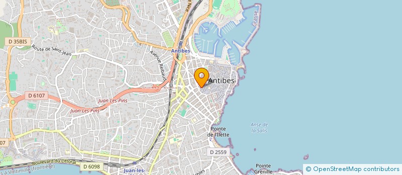 localisation de l'entreprise MONSIEUR MILOUD BOUMAZA à ANTIBES