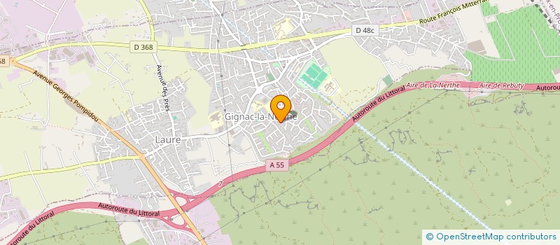 localisation de l'entreprise MONSIEUR MILOUD DJELLOULI à GIGNAC-LA-NERTHE