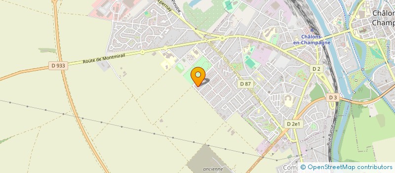 localisation de l'entreprise MONSIEUR MILOUD EL HAMDI  FAGNIERES