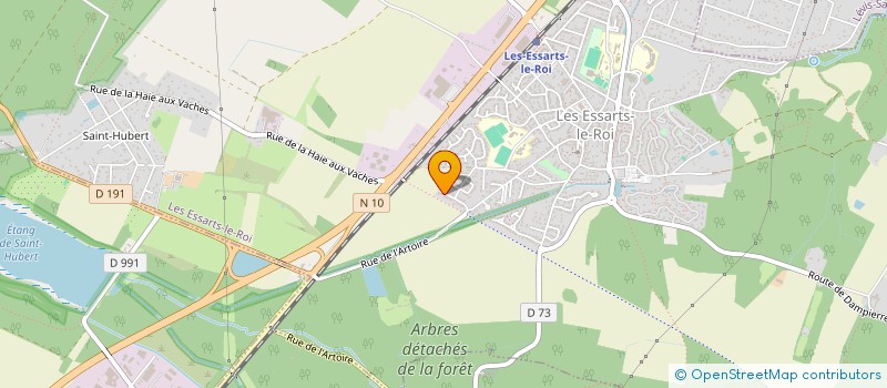 localisation de l'entreprise MONSIEUR MILOUD ELMOSTEFA  LES ESSARTS-LE-ROI