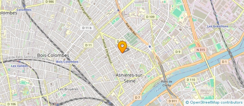 localisation de l'entreprise MONSIEUR MILOUD GHEZAL à ASNIERES-SUR-SEINE