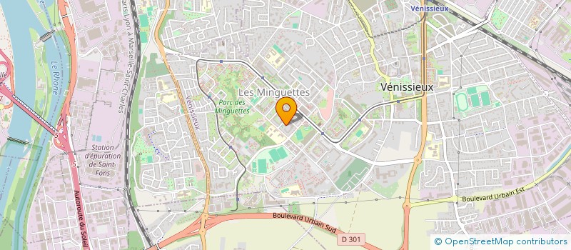 localisation de l'entreprise MONSIEUR MILOUD GOUAL  VENISSIEUX