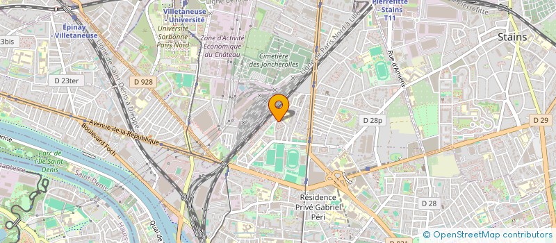 localisation de l'entreprise MONSIEUR MILOUD HACHMI  SAINT-DENIS