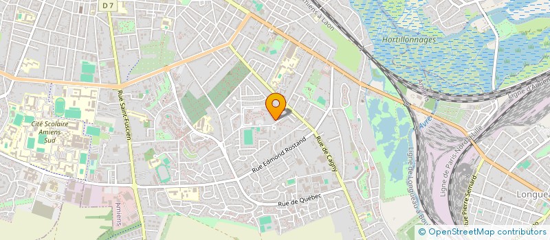 localisation de l'entreprise MONSIEUR MILOUD HADDOUCHI OUCHEN  AMIENS