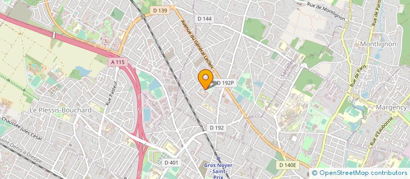 localisation de l'entreprise MONSIEUR MILOUD HAJJI à SAINT-PRIX