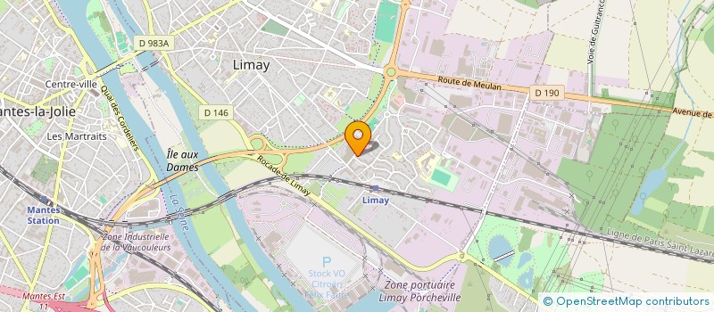 localisation de l'entreprise MONSIEUR MILOUD HAMIDI  LIMAY