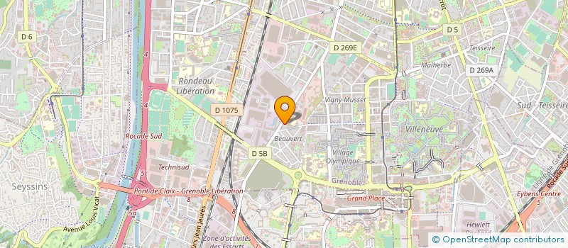 localisation de l'entreprise MONSIEUR MILOUD HARHOUR à GRENOBLE