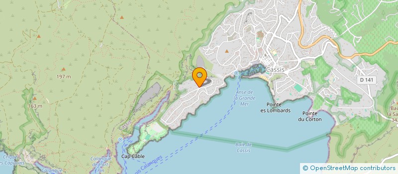 localisation de l'entreprise MONSIEUR MILOUD KADA  CASSIS