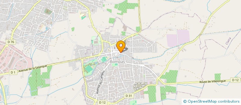 localisation de l'entreprise MONSIEUR MILOUD KERKOUR  BOMPAS