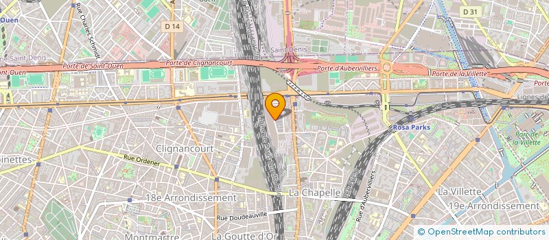 localisation de l'entreprise MONSIEUR MILOUD KOUAID BELKADI  PARIS