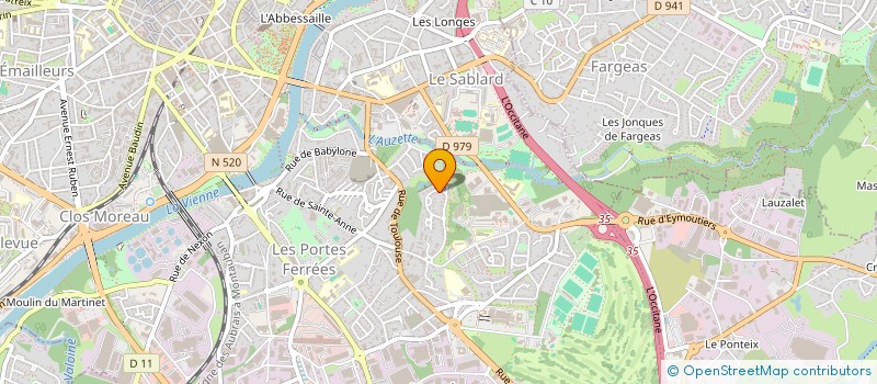localisation de l'entreprise MONSIEUR MILOUD KOUCHA à LIMOGES