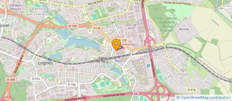 localisation de l'entreprise MONSIEUR MILOUD MANSOUR  TORCY