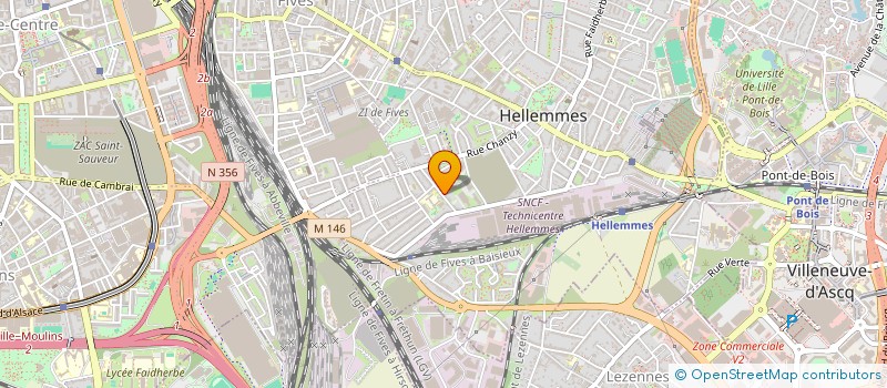 localisation de l'entreprise MONSIEUR MILOUD MEDJADI à LILLE