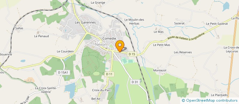 localisation de l'entreprise MONSIEUR MILOUD MEFLAH  NEXON