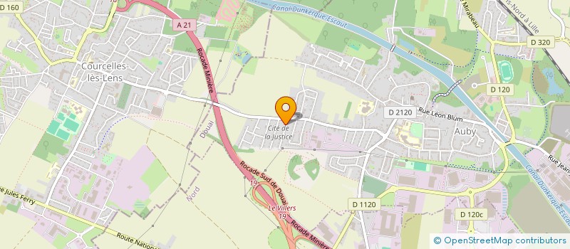 localisation de l'entreprise MONSIEUR MILOUD MEHENNI  AUBY