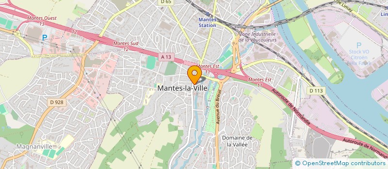 localisation de l'entreprise MONSIEUR MILOUD OUCOUC à MANTES-LA-VILLE