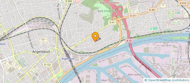 localisation de l'entreprise MONSIEUR MILOUD RABAH  ARGENTEUIL