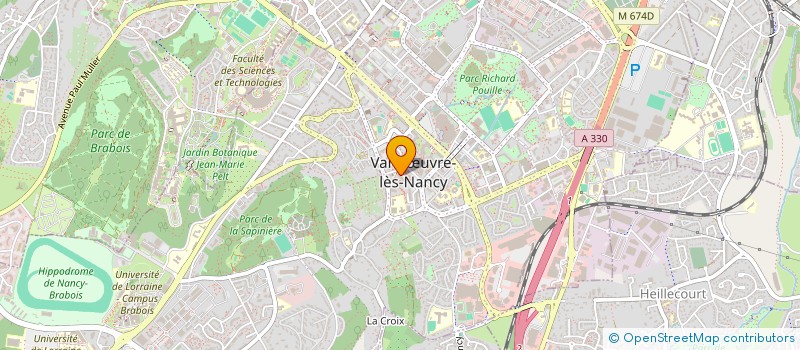 localisation de l'entreprise MONSIEUR MILOUD SI BELKHIR  VANDUVRE-LES-NANCY