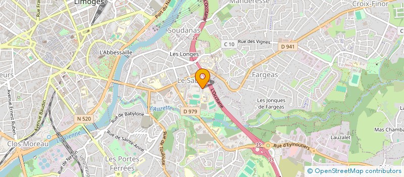 localisation de l'entreprise MONSIEUR MILOUD TAMI à LIMOGES