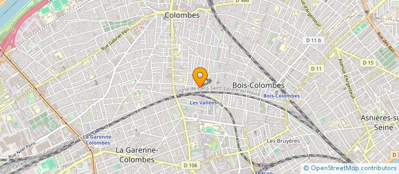 localisation de l'entreprise MONSIEUR MILOUD TOLBA à COLOMBES