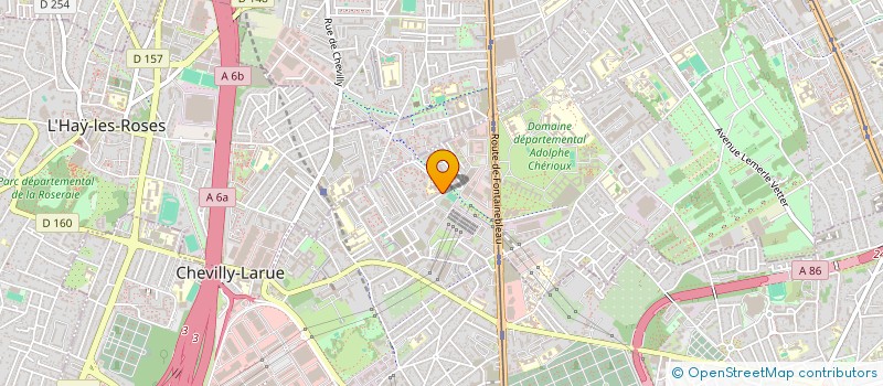 localisation de l'entreprise MONSIEUR MILOUD ZAKHNINI  CHEVILLY-LARUE