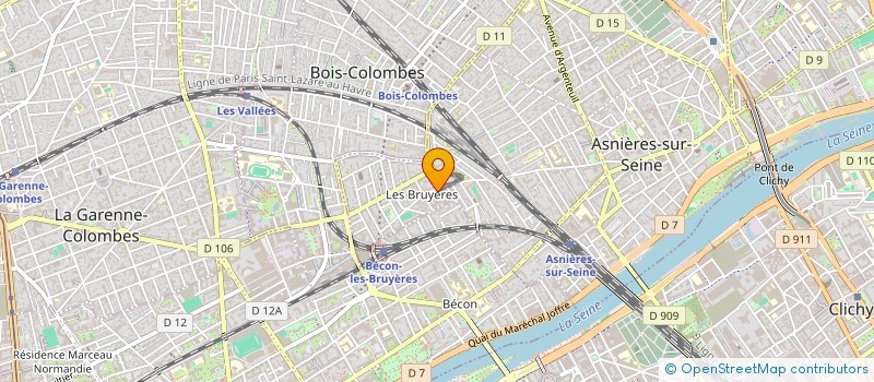 localisation de l'entreprise MONSIEUR MILOUD ZEGHOUDA à ASNIERES-SUR-SEINE